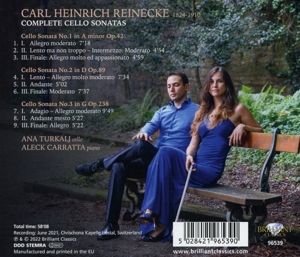 Produktbild: Reinecke:Complete Cello Sonatas