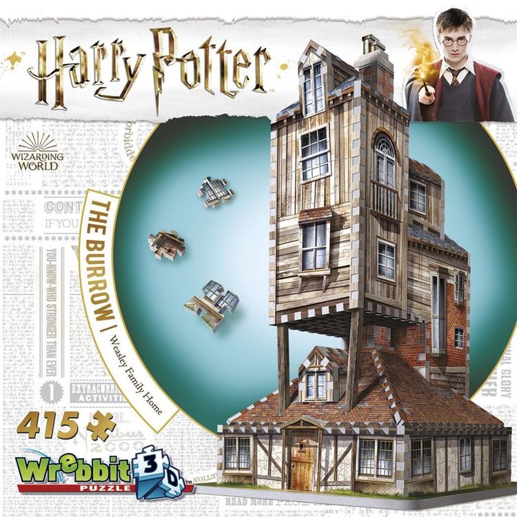 Produktbild: Fuchsbau - Harry Potter / The Burrow Puzzle 415 Teile