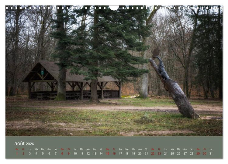 Produktbild: Bourbonnais en Auvergne (Calendrier mural 2026 DIN A3 vertical), CALVENDO calendrier mensuel