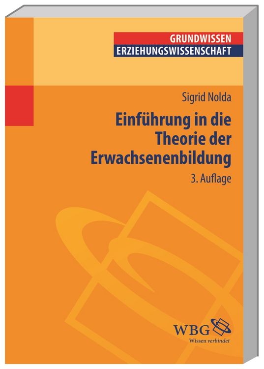 Produktbild: Einf&uuml;hrung in die Theorie der Erwachsenenbildung