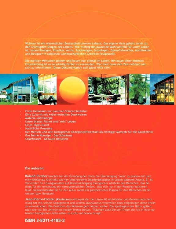 Produktbild: Das Solarhaus - Die Evolution des Wohnens