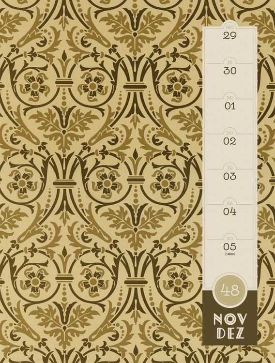 Produktbild: Patterns Wochenplaner Kalender 2027