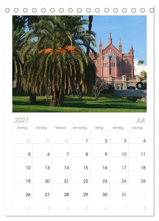 Produktbild: Tischplaner 2027 - Buenos Aires mit Iguazu (A5 Tischkalender zum Aufstellen) CALVENDO