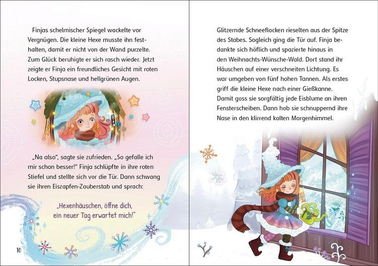 Produktbild: Die kleine Weihnachtshexe (Band 1) - Willkommen im Weihnachts-W&uuml;nsche-Wald