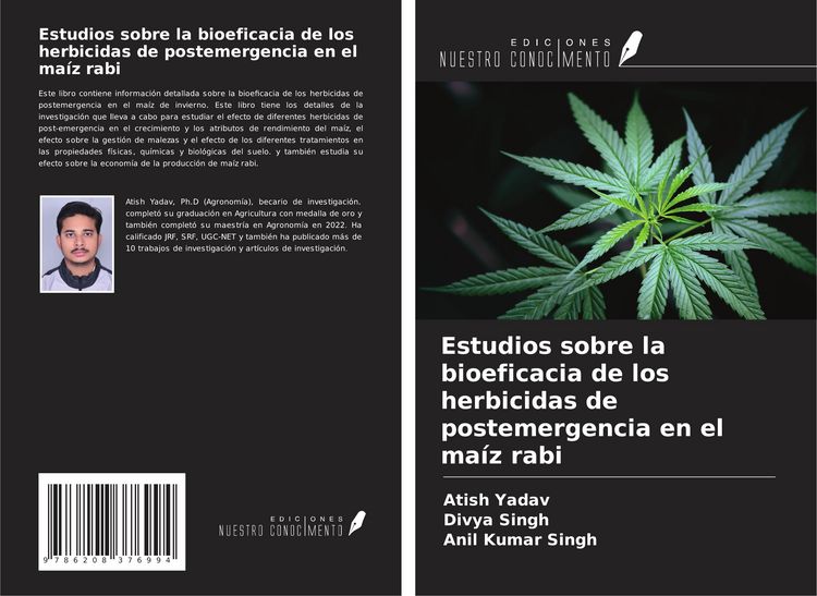 Produktbild: Estudios sobre la bioeficacia de los herbicidas de postemergencia en el ma&iacute;z rabi