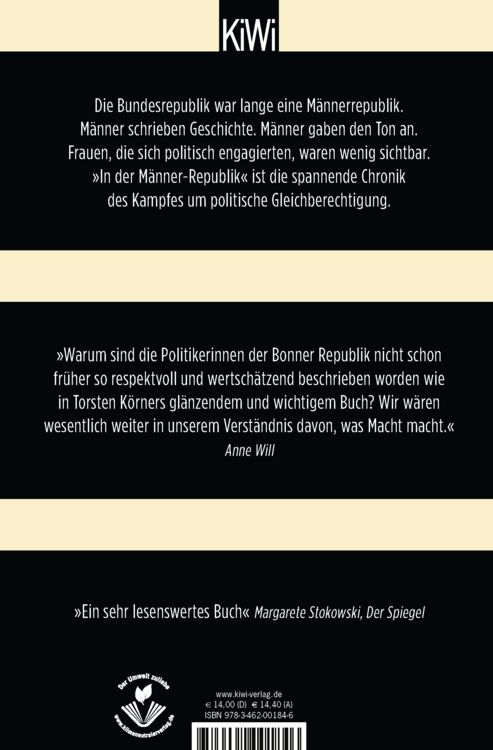 Produktbild: In der M&auml;nner-Republik