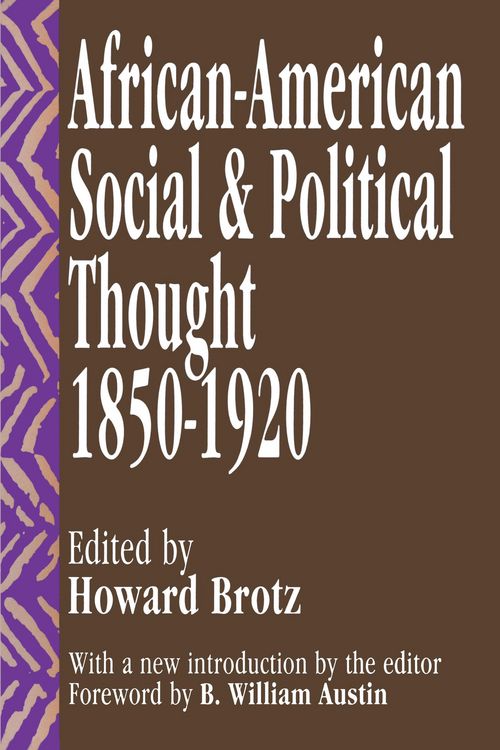 Produktbild: African-American Social and Political Thought