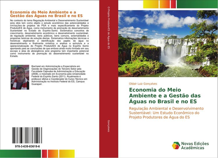 Produktbild: Economia do Meio Ambiente e a Gest&atilde;o das &Aacute;guas no Brasil e no ES