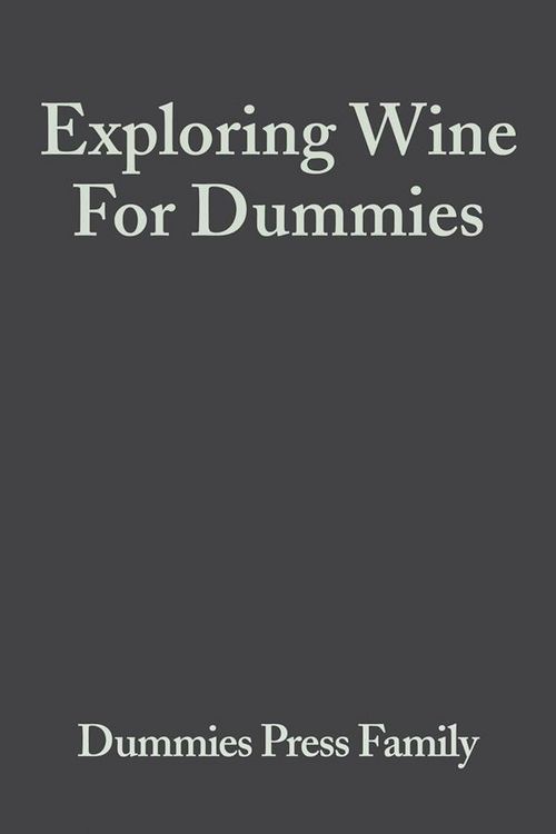 Produktbild: Exploring Wine For Dummies
