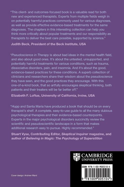 Produktbild: Pseudoscience in Therapy