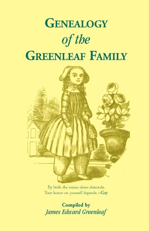 Produktbild: Genealogy of the Greenleaf Family