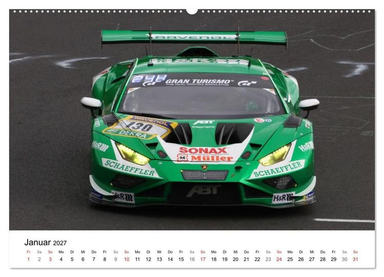 Produktbild: Motorsport aus Sant&rsquo;Agata (hochwertiger Premium Wandkalender 2027 DIN A2 quer), Kunstdruck in Hochglanz