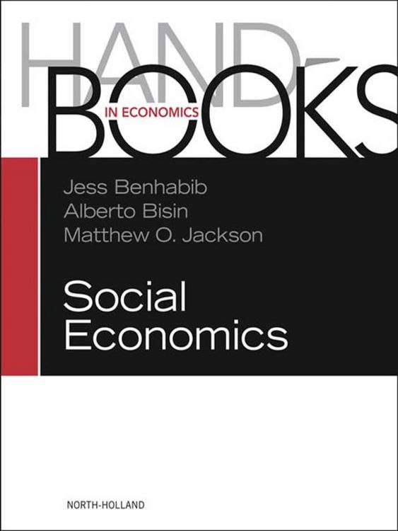 Produktbild: Handbook of Social Economics SET: 1A, 1B