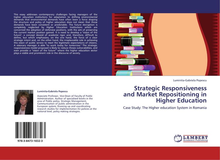 Produktbild: Strategic Responsiveness and Market Repositioning in Higher Education
