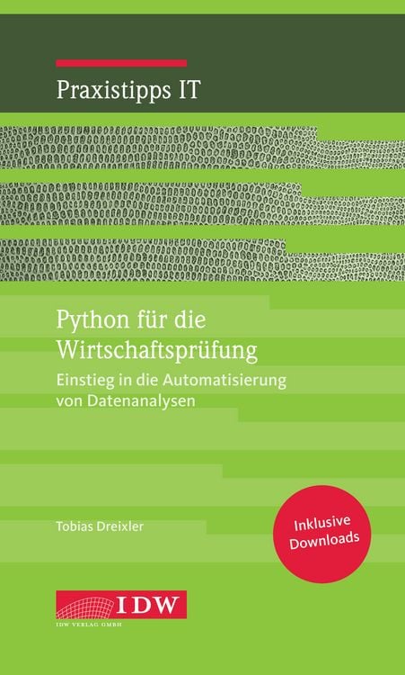 Produktbild: Python für die Wirtschaftsprüfung