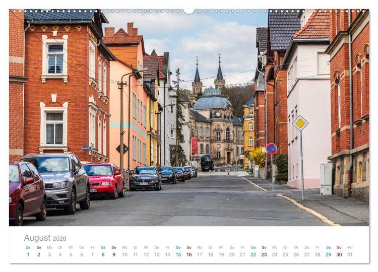Produktbild: Sonneberg - Spielzeugstadt im Th&uuml;ringer Wald (Wandkalender 2026 DIN A2 quer), CALVENDO Monatskalender