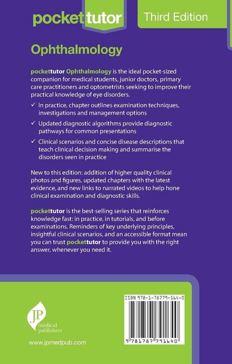 Produktbild: Pocket Tutor Ophthalmology