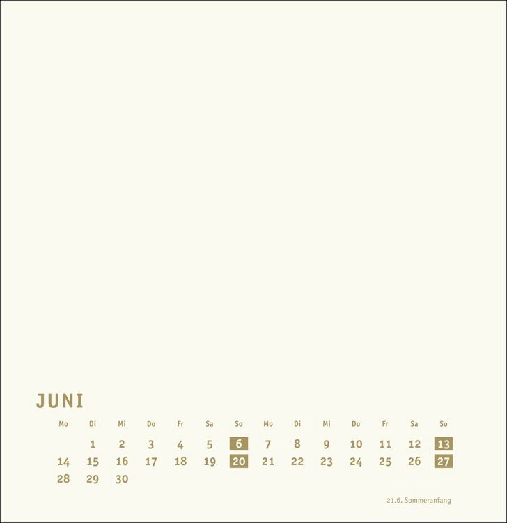 Produktbild: Premium-Bastelkalender gold gro&szlig; 2027