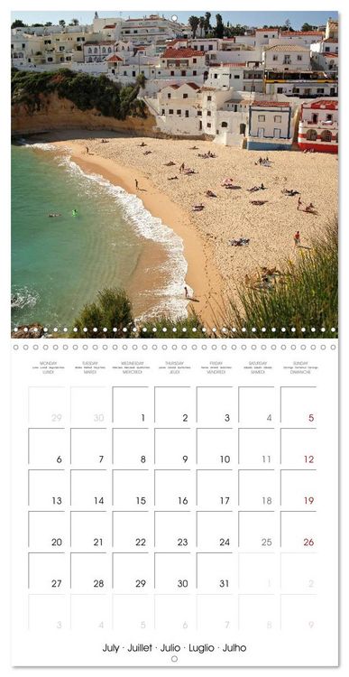Produktbild: Portugal - Algarve (Wall Calendar 2026 12 &times; 12 Inch) CALVENDO 12 Month Wall Calendar