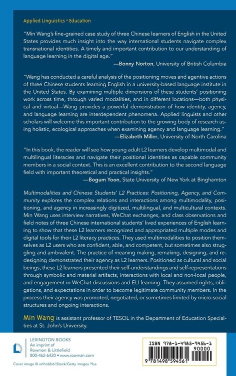 Produktbild: Multimodalities and Chinese Students' L2 Practices