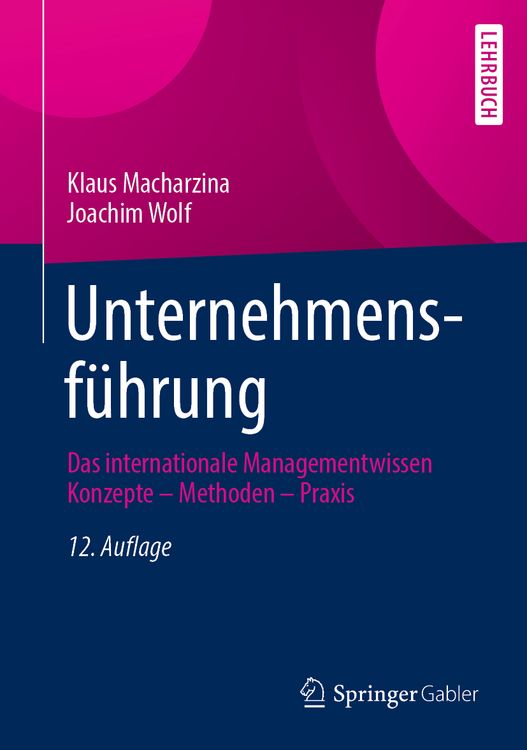 Produktbild: Unternehmensf&uuml;hrung