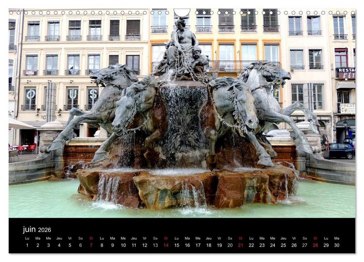 Produktbild: Tout simplement Lyon (Calendrier mural 2026 DIN A3 vertical), CALVENDO calendrier mensuel