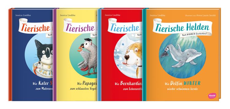 Produktbild: Tierische Helden: Paket (Bd. 1&ndash;4)