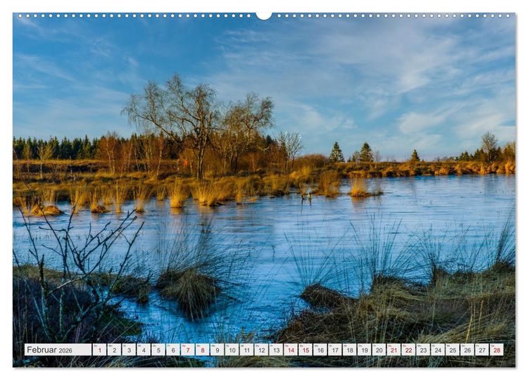 Produktbild: Traumlandschaft Hohes Venn (hochwertiger Premium Wandkalender 2026 DIN A2 quer), Kunstdruck in Hochglanz