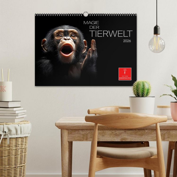 Produktbild: Magie der Tierwelt (Wandkalender 2026 DIN A3 quer), CALVENDO Monatskalender