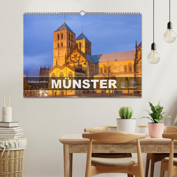 Produktbild: Lebenswertes M&uuml;nster (Wandkalender 2027 DIN A2 quer), CALVENDO Monatskalender
