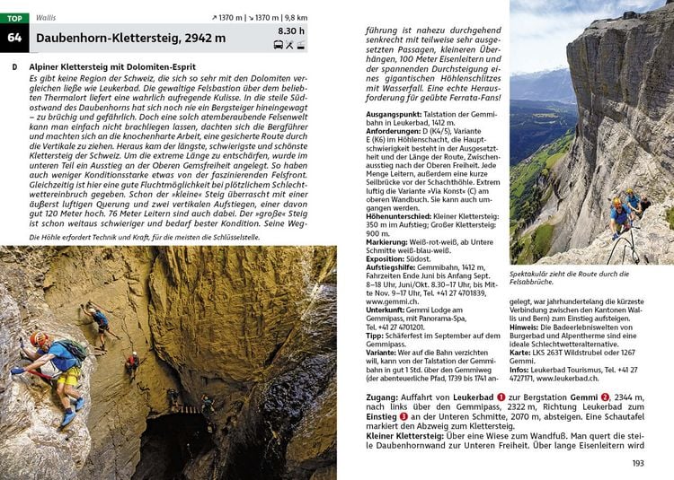 Produktbild: Klettersteige Schweiz
