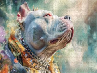 Produktbild: CALVENDO Puzzle Punkerhunde | 1000 Teile Lege-Gr&ouml;&szlig;e 64x48cm Foto-Puzzle f&uuml;r gl&uuml;ckliche Stunden