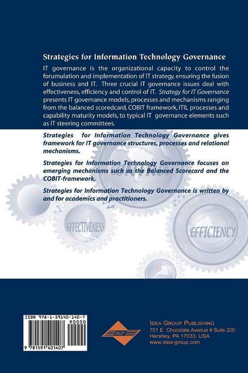 Produktbild: Strategies for Information Technology Governance