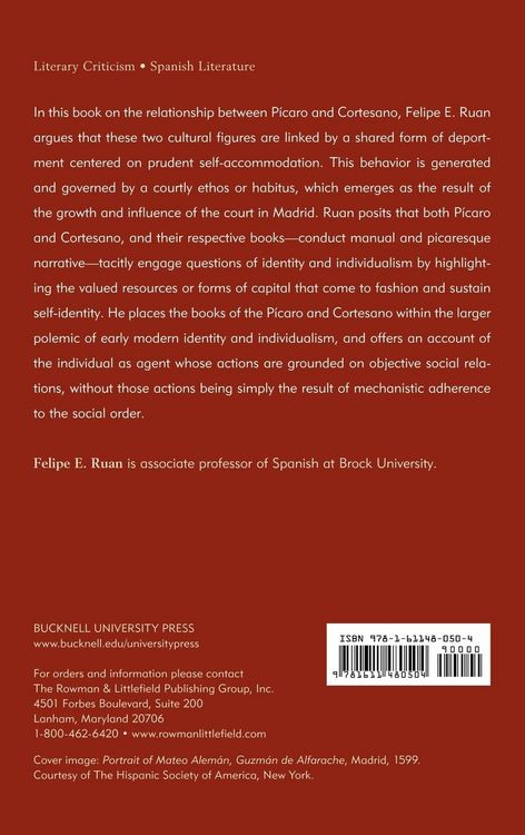 Produktbild: P&iacute;caro and Cortesano