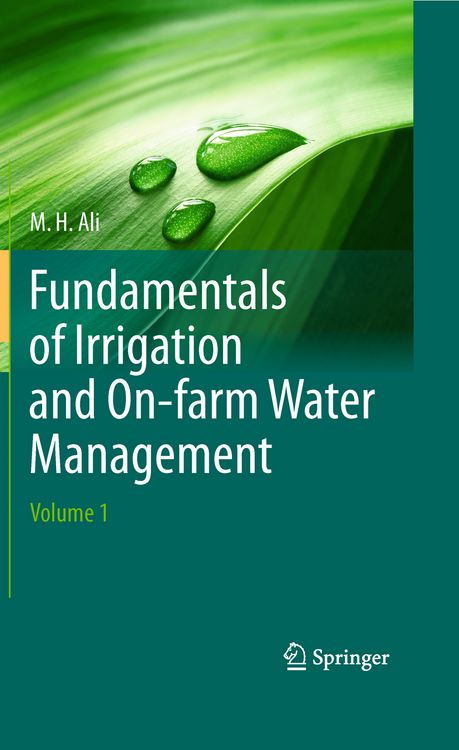 Produktbild: Fundamentals of Irrigation and On-farm Water Management: Volume 1
