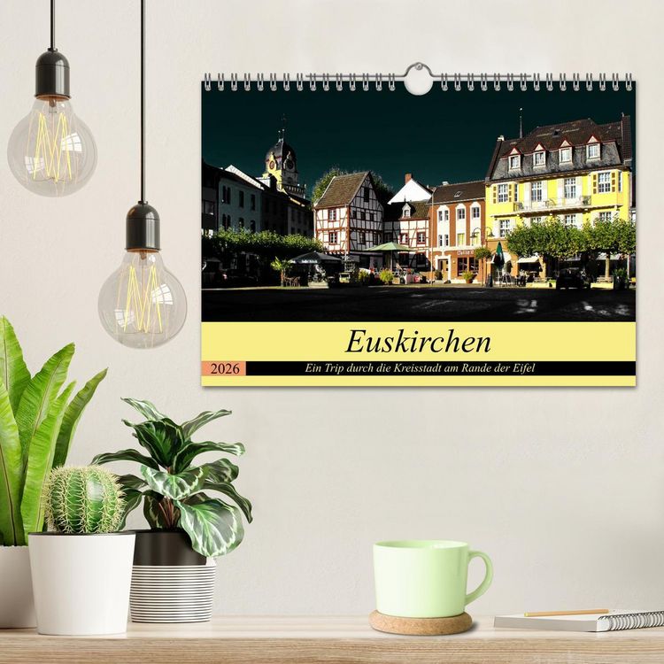 Produktbild: Euskirchen - Ein Trip durch die Kreisstadt am Rande der Eifel (Wandkalender 2026 DIN A4 quer), CALVENDO Monatskalender