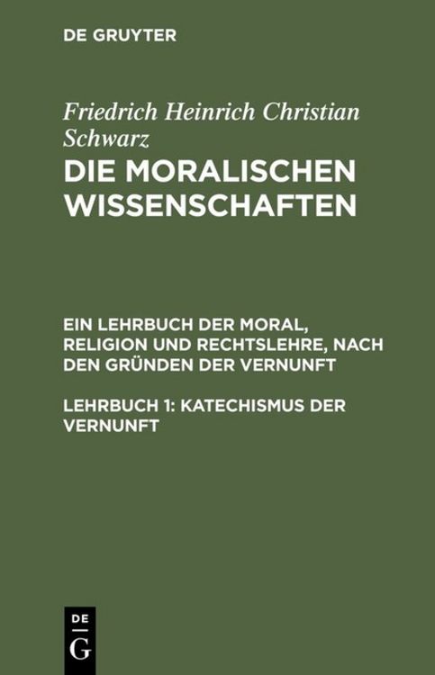 Produktbild: Katechismus der Vernunft