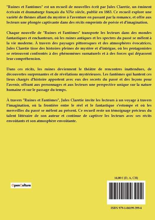Produktbild: Ruines et Fant&ocirc;mes