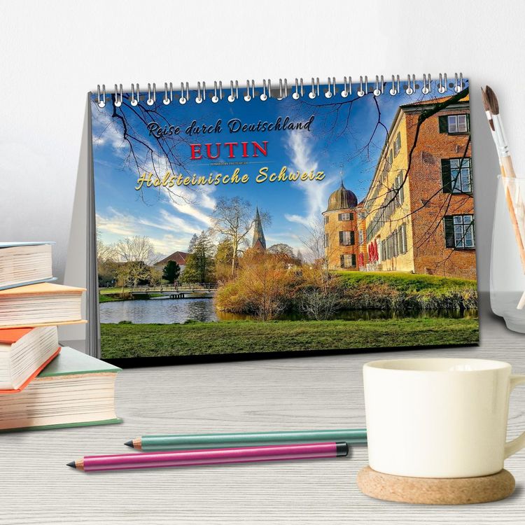 Produktbild: Reise durch Deutschland - Eutin in der Holsteinischen Schweiz (Tischkalender 2026 DIN A5 quer), CALVENDO Monatskalender