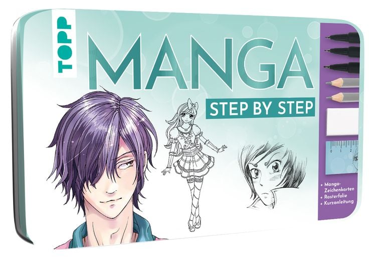 Produktbild: Manga Step by Step Designdose