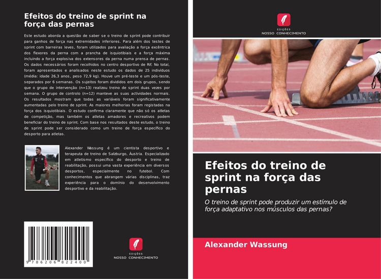 Produktbild: Efeitos do treino de sprint na for&ccedil;a das pernas