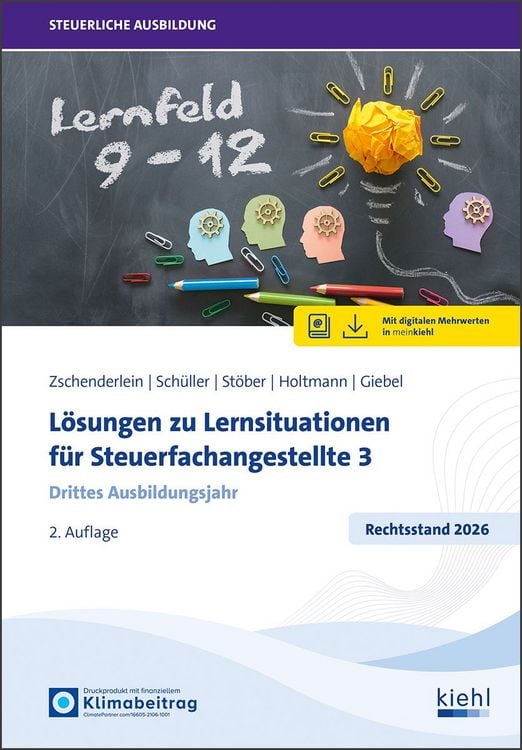 Produktbild: L&ouml;sungen zu Lernsituationen f&uuml;r Steuerfachangestellte 3