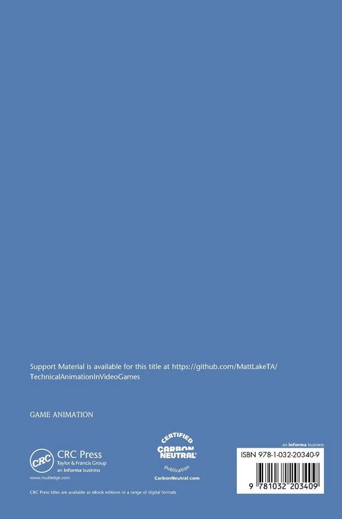 Produktbild: Technical Animation in Video Games