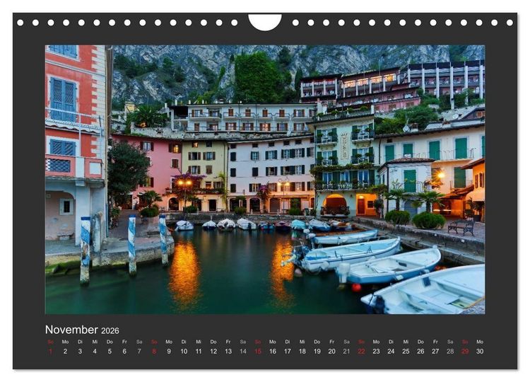 Produktbild: Limone sul Garda - Bella Italia (Wandkalender 2026 DIN A4 quer), CALVENDO Monatskalender