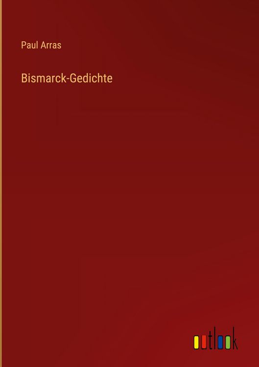Produktbild: Bismarck-Gedichte