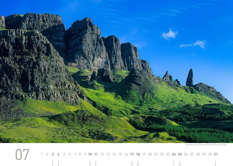 Produktbild: Schottland Exklusivkalender 2027