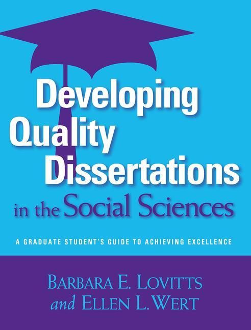 Produktbild: Developing Quality Dissertations in the Social Sciences