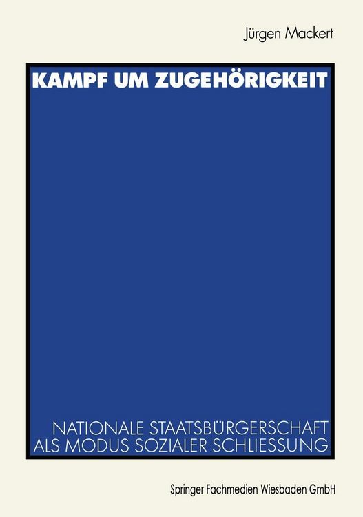 Produktbild: Kampf um Zugeh&ouml;rigkeit