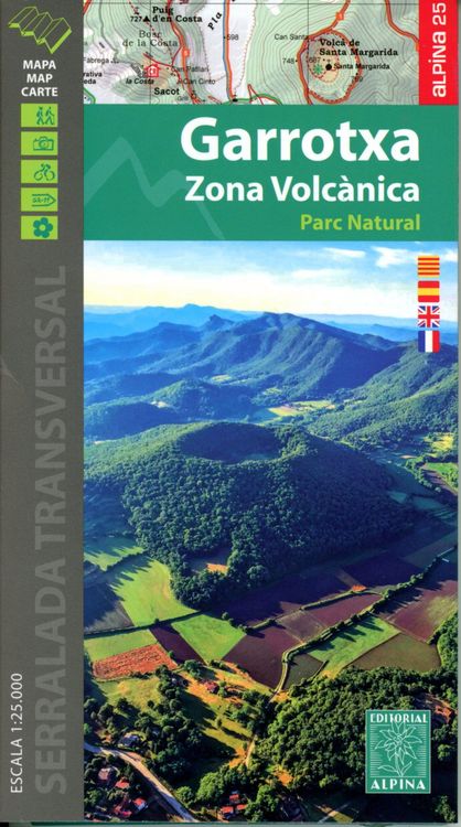 Produktbild: Mapa Garrotxa, Zona Volcanica 1:25000