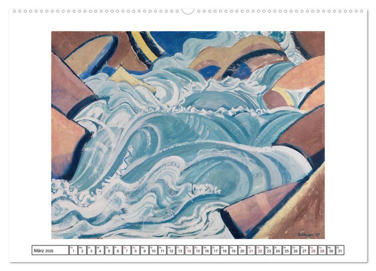 Produktbild: August Babberger (Wandkalender 2026 DIN A2 quer), CALVENDO Monatskalender